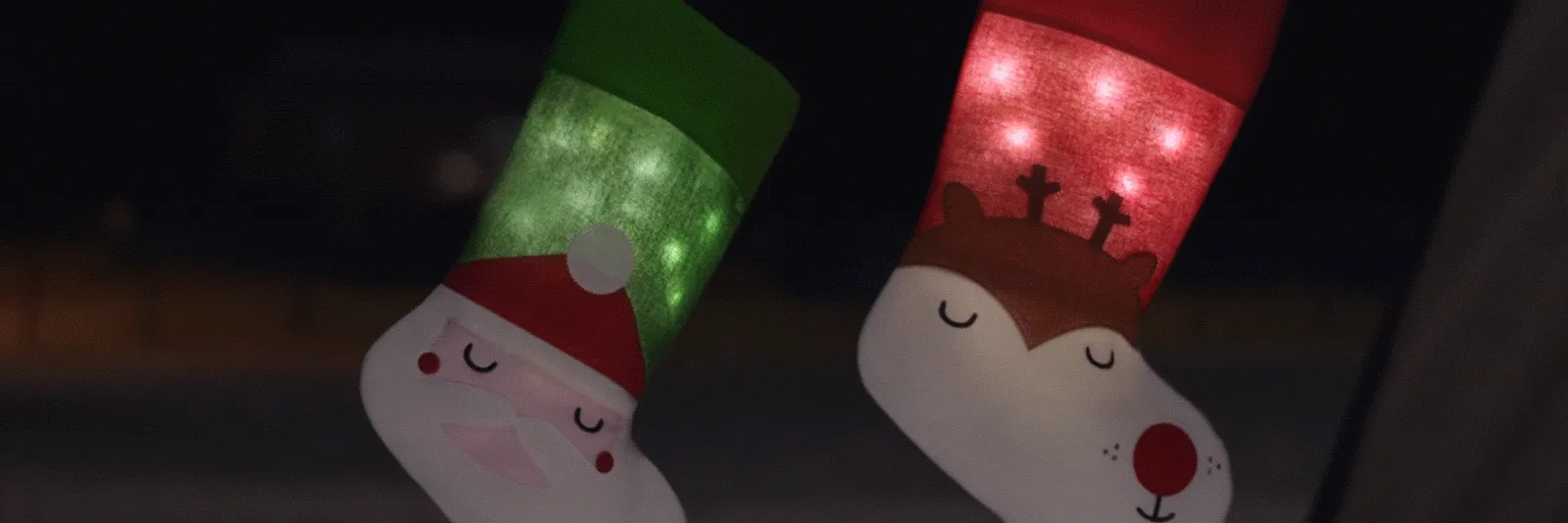 Animated Christmas Stockings